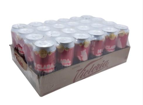 Laton victoria charola con 24 piezas