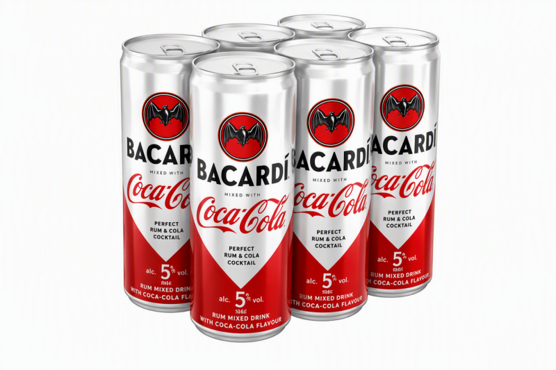 Bacardí Coca-Cola 355 ml paquete con 6 piezas