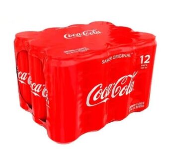 Coca-Cola lata 355 ml paquete con 12 piezas