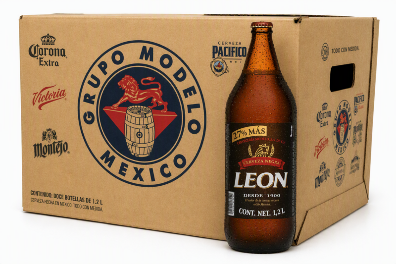 Mega León cartón con 12 piezas