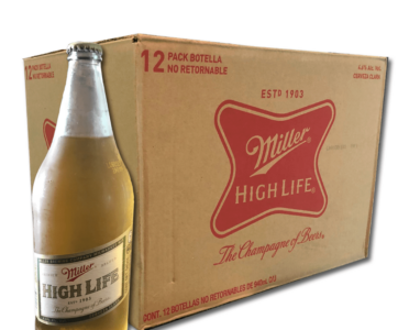 Miller High Life cartón con 12 piezas