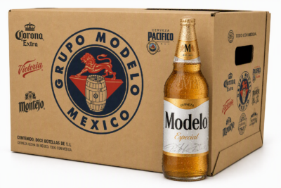 Modelo Especial 1 litro cartón con 12 piezas