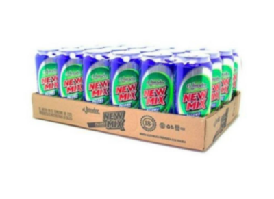 New Mix Laton 473 ml 3 sabores paquete con 24 piezas