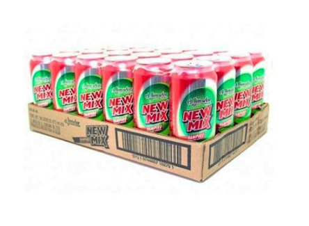 New Mix Laton 473 ml 3 sabores paquete con 24 piezas