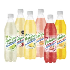 Peñafiel Adas sabores 600 ml paquete con 12 piezas