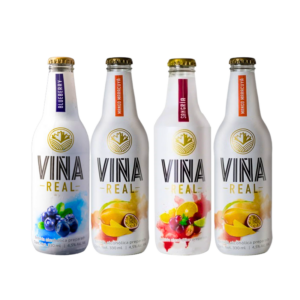 Viñareal vidrio 330 ml paquete con 18 piezas