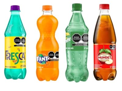 Familia Coca-Cola sabores 600 ml paquete con 12 piezas
